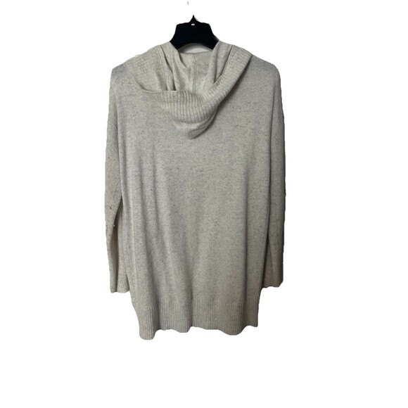 Gap Body Angora Blend  Light Gray Open Front Cardigan Size Medium  Cozy Lounge - Picture 3 of 7